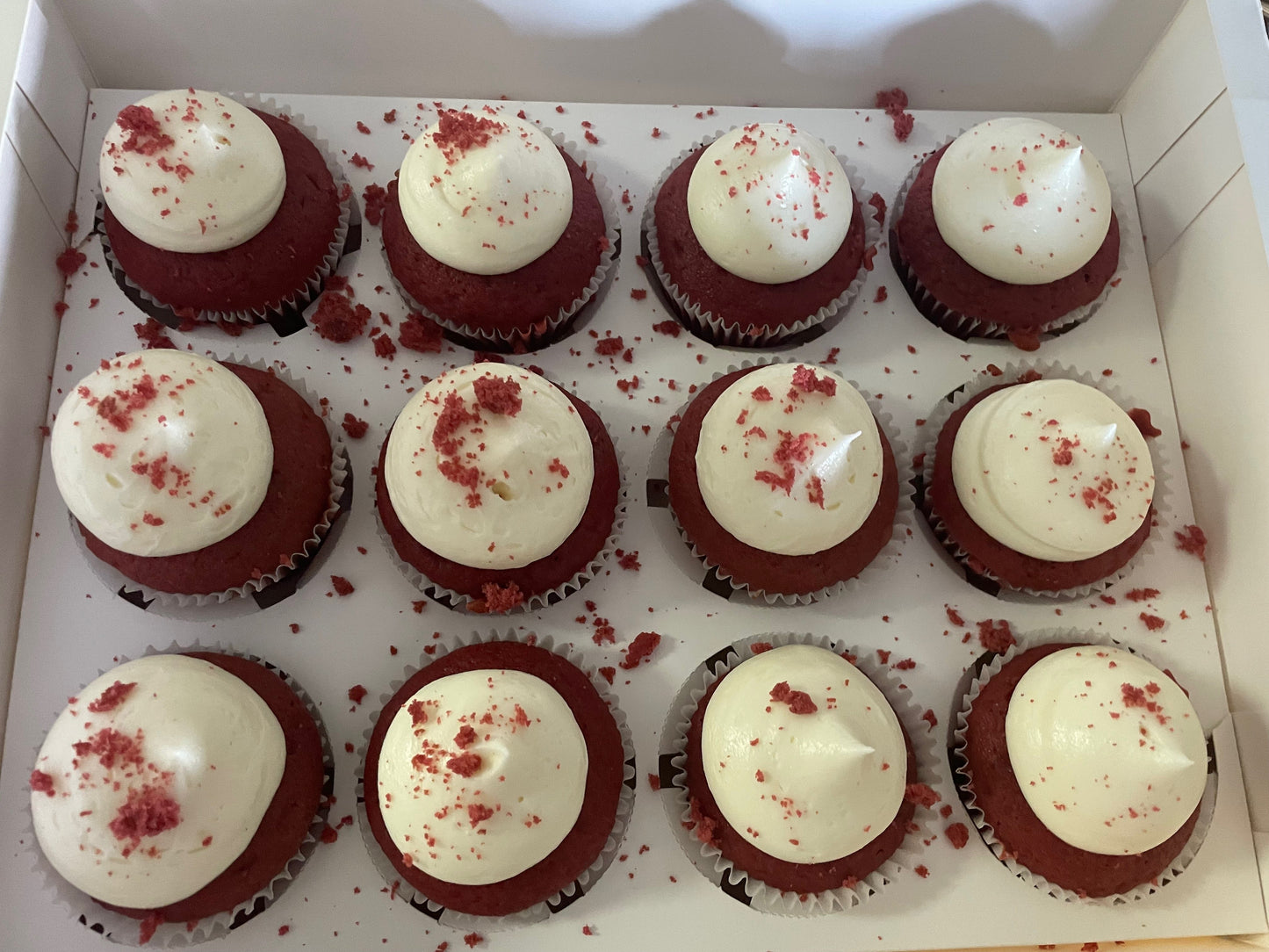 4 Pack of Red Velvet Cupcakes